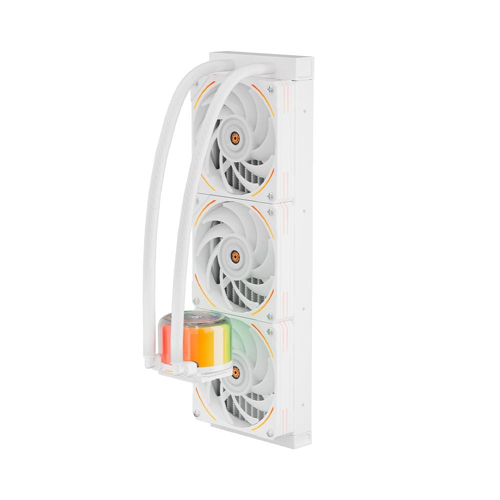 Cooler Procesor 1STPLAYER THUNDERSTORM CC 360 ALB ARGB - imagine 6
