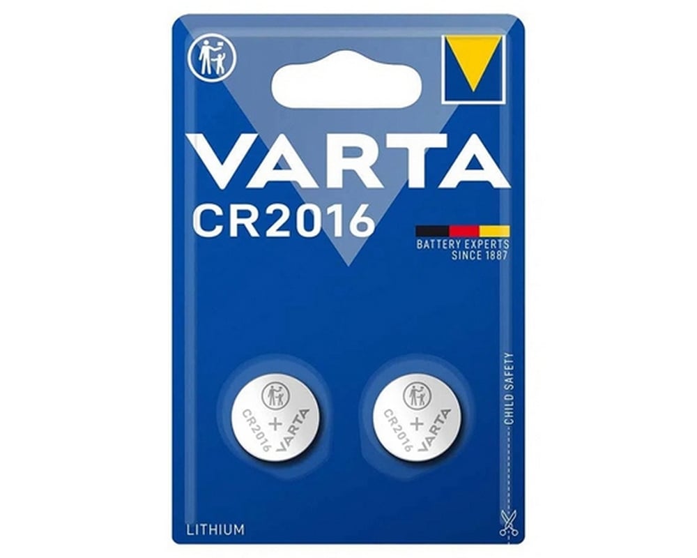 Baterie Varta CR2016 2 buc pentru Telecomenzi