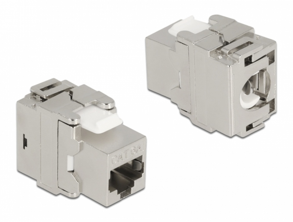 Modul Keystone Delock RJ45 LSA Cat.6A STP Tool-free
