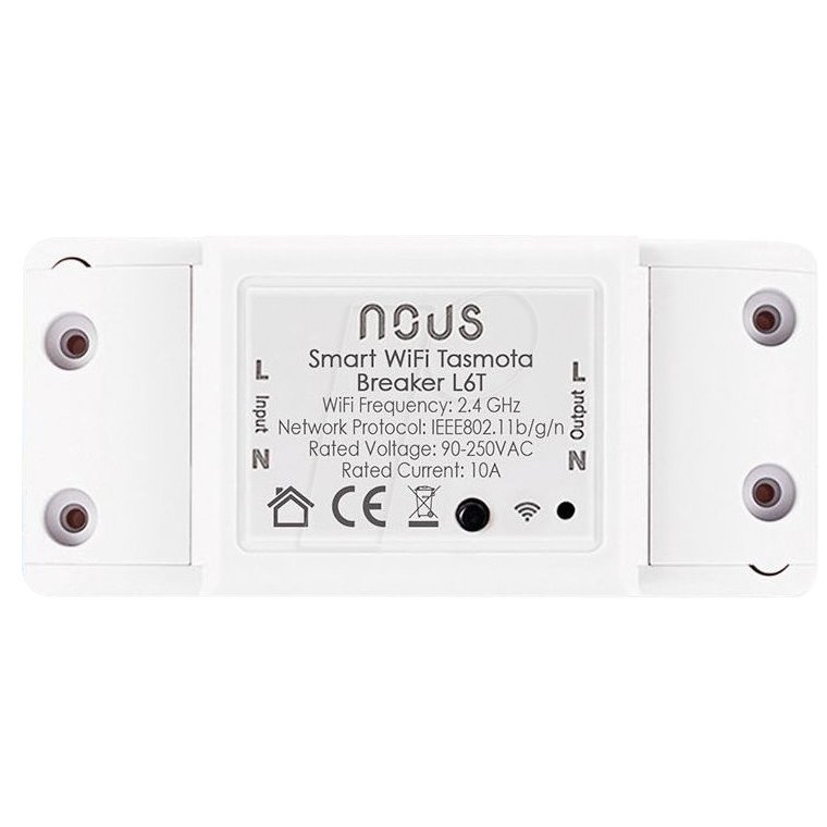 Releu inteligent Nous L6T, 1 canal, 10A