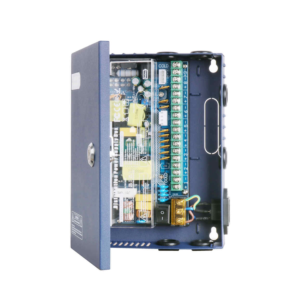 Sursa Safer 12V cu 9 Ieșiri și Backup