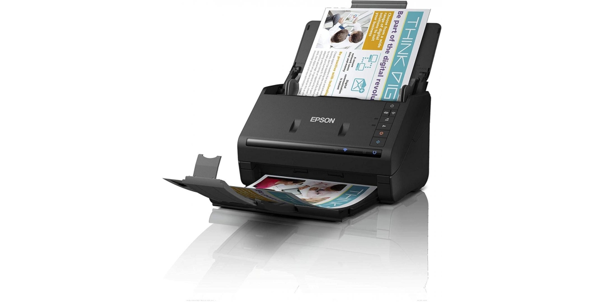 Scanner Epson ES-500WII Wireless Duplex 35ppm - Digitalizare Rapidă - imagine 2