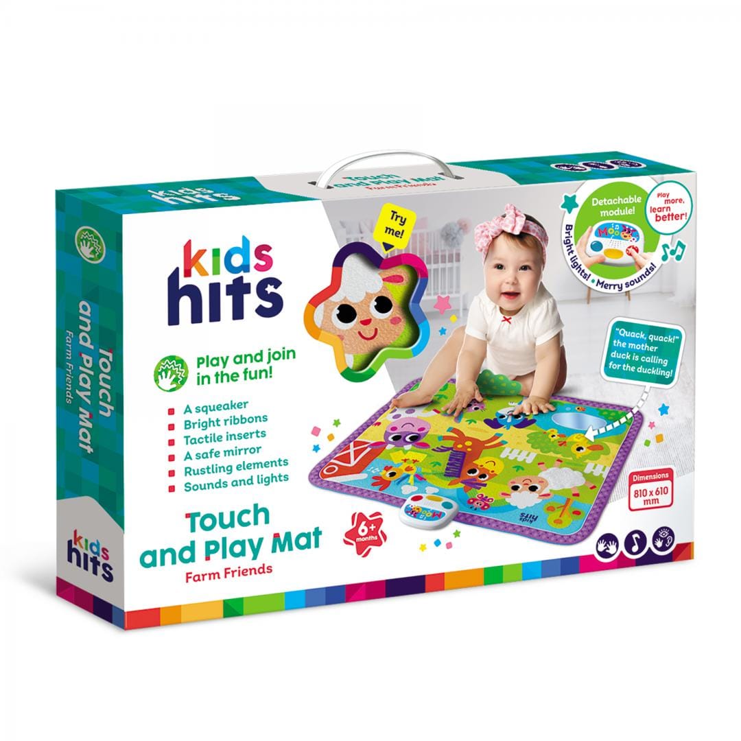Covoraș Senzorial Prieteni la Fermă Kids Hits | 6 luni+ - imagine 4