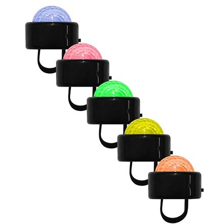 Set 4 Inele LED RGB Party ASTRO-RING