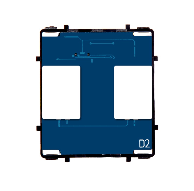 Modul Intrerupator Dublu Touch Cap Scara LUXION - imagine 2
