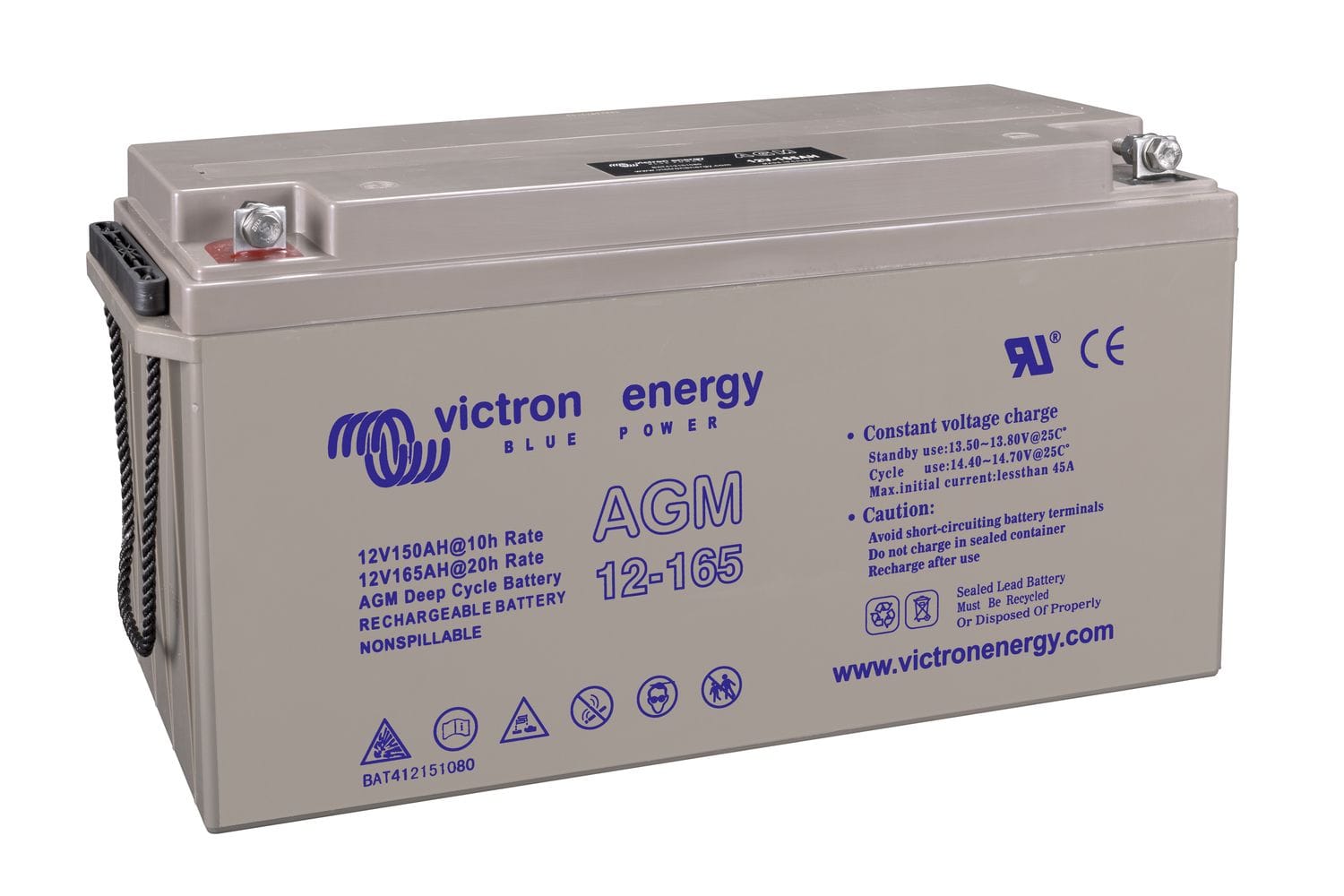 Acumulator Victron Energy Deep Cycle AGM 12V 165Ah - imagine 10