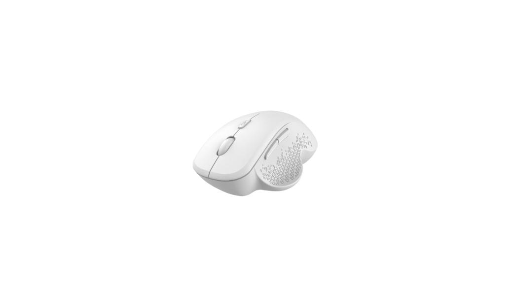Mouse Wireless Serioux Glide 515 Alb, Silentios, 1600 DPI - imagine 5