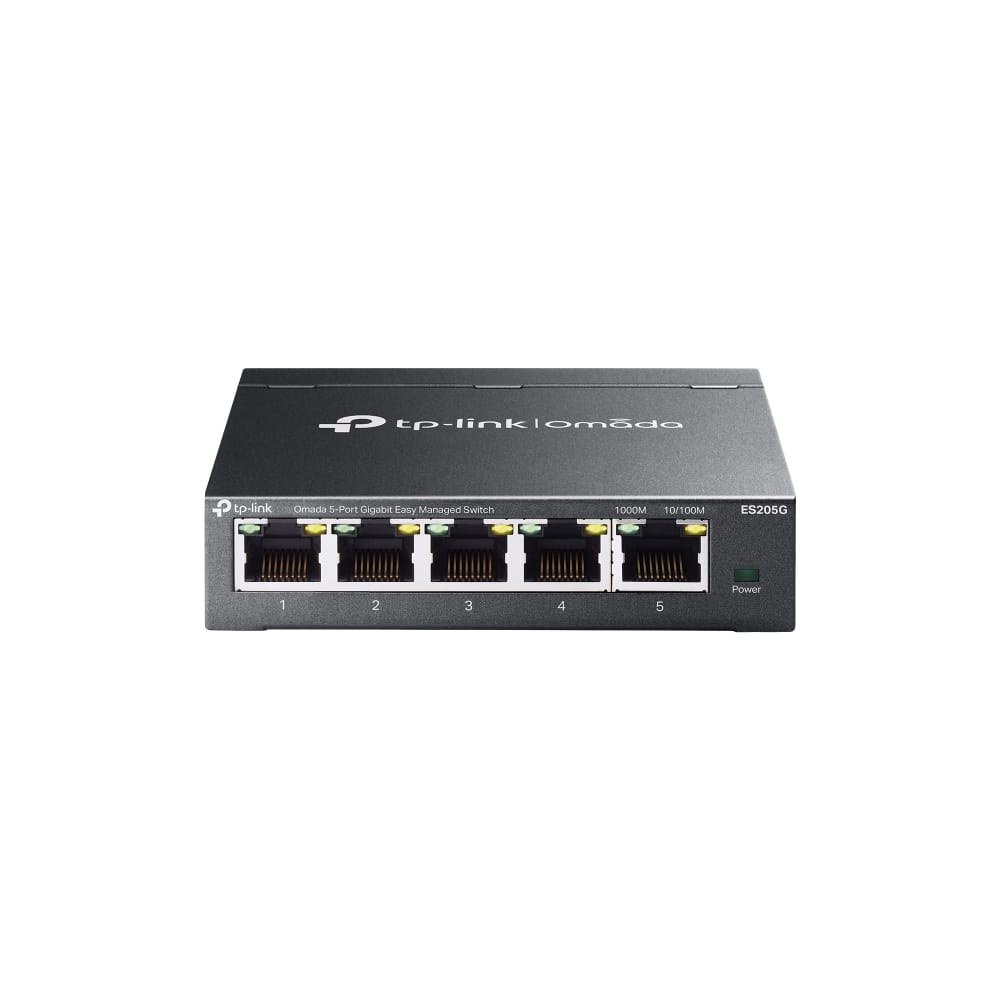 Switch TP-LINK Omada ES205G 5 Porturi Gigabit Easy Managed - imagine 6