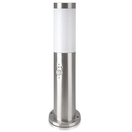 Stalp iluminat E27 senzor V-TAC, nichel