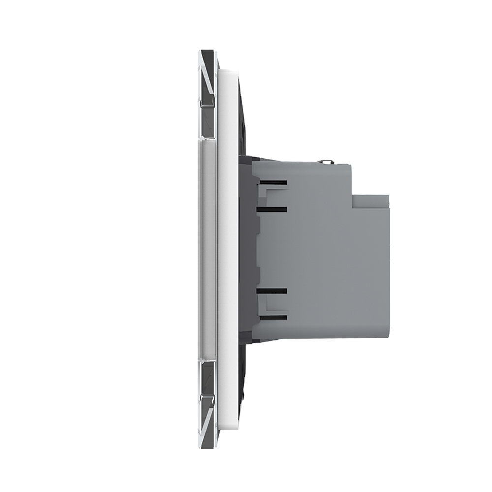 Priza USB Tip C Livolo, 45W, Rama Sticlă - imagine 3