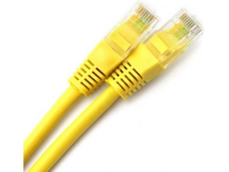 Patchcord CAT5 2m Galben OEM - Conectare Rapidă