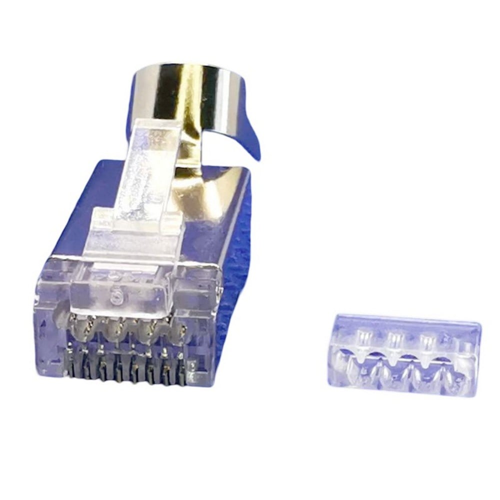 Mufa RJ45 Cat7 Braun | EZ Pass-Through