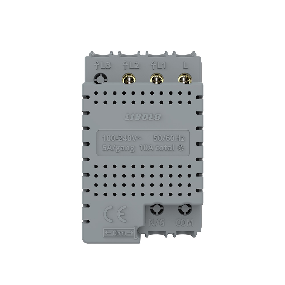 Modul Intrerupator Dublu Touch Livolo Italian - imagine 3