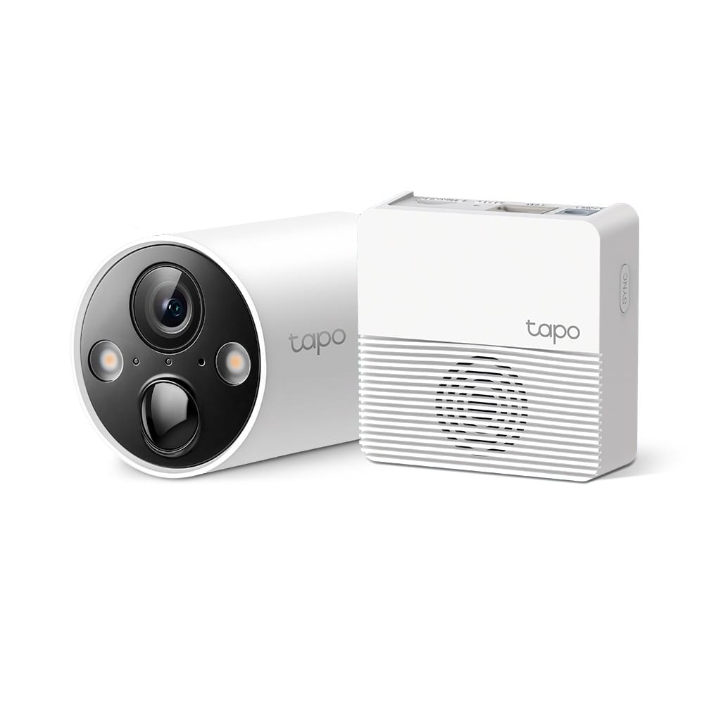 Cameră IP Exterior TP-LINK Tapo C420S1 2K + HUB Wireless
