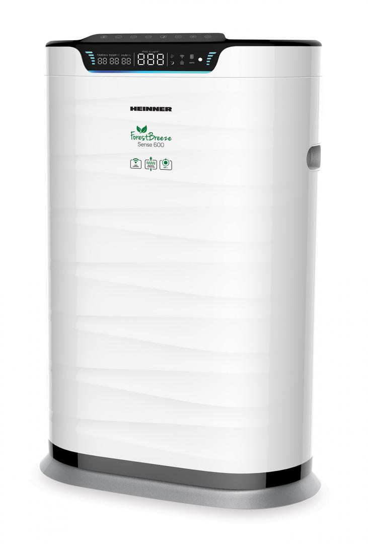 Purificator Aer Heinner HPA-600WIFI - 72m², HEPA H11, WiFi