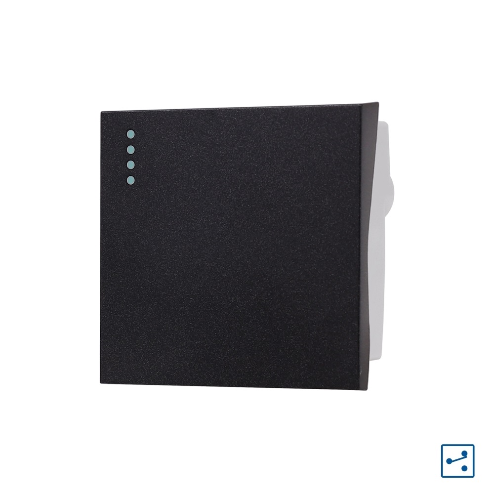 Modul Întrerupator Simplu Cap Cruce Mecanic 2M Luxion - imagine 5