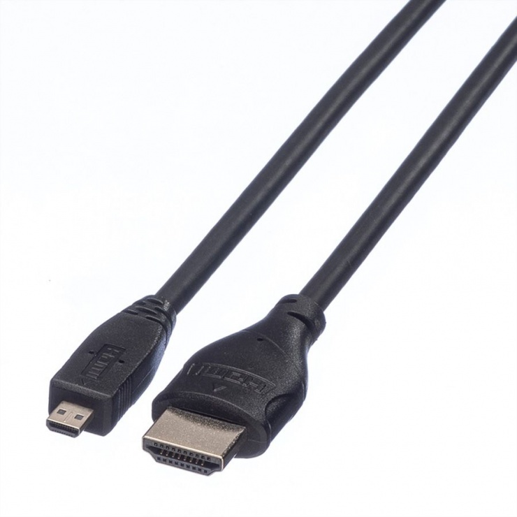 Cablu HDMI la micro HDMI 2m Roline