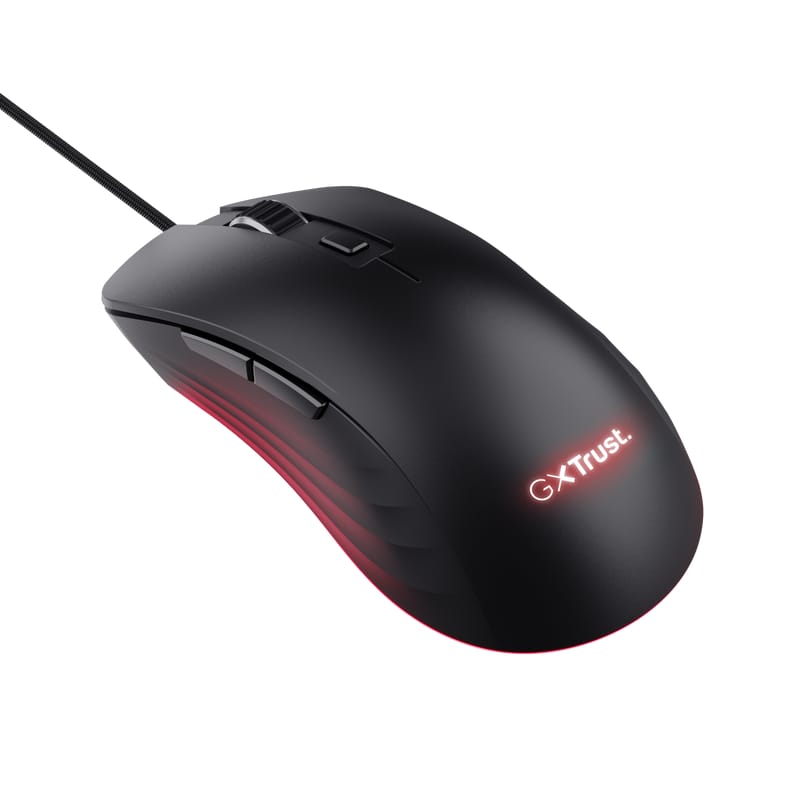 Mouse Gaming Trust YBAR+ 25600 DPI Negru - Performanță Pro - imagine 5