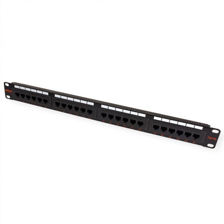 Patch Panel UTP Cat.5e 24 Porturi Roline