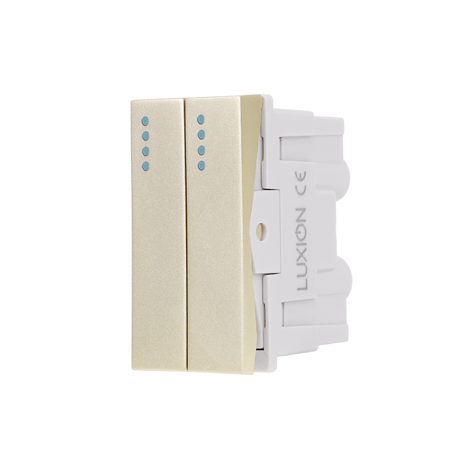 Modul Intrerupator Dublu Mecanic LUXION, 10A - imagine 8