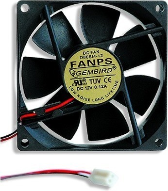 Ventilator Gembird 80mm pentru Sursa PC - 2000 RPM