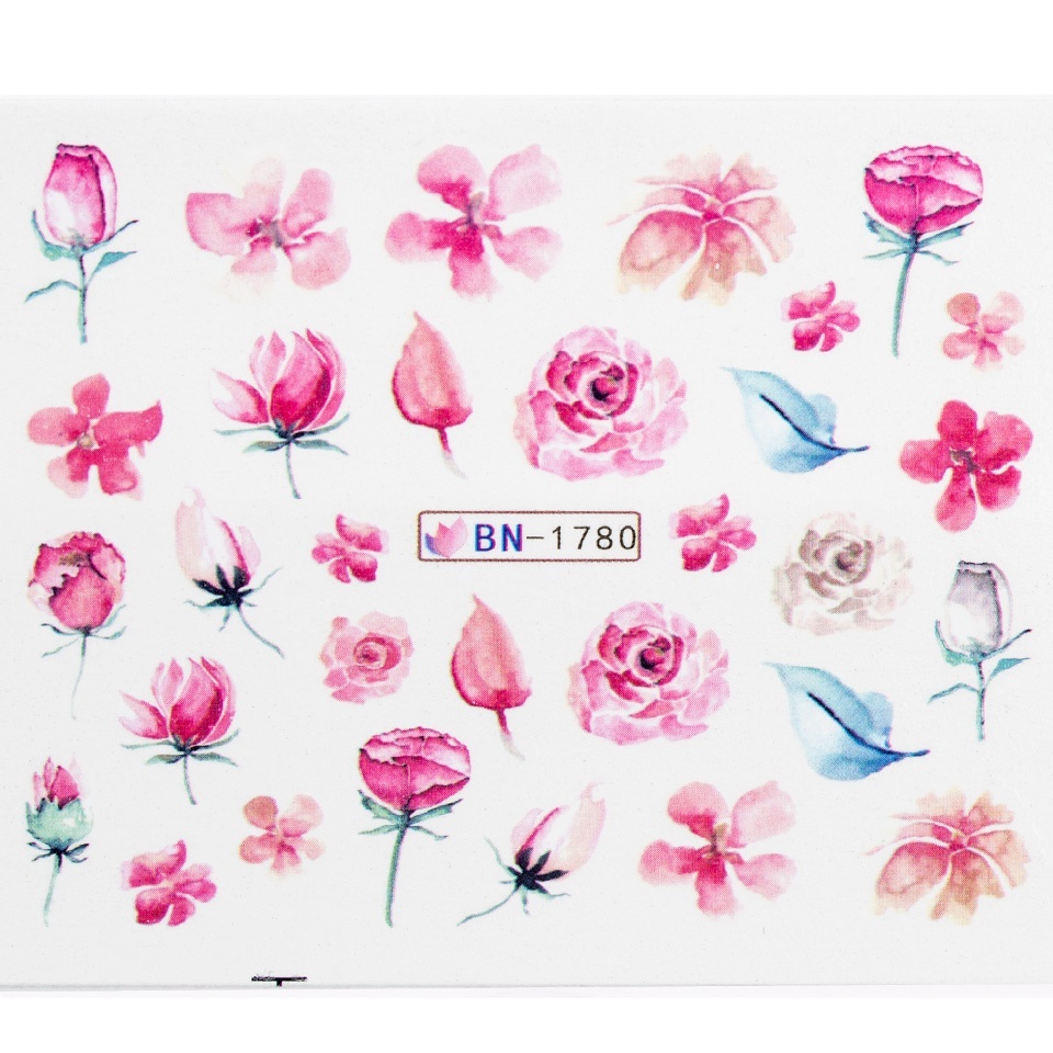 Tatuaj Unghii LUXORISE Flower Book BN-1780
