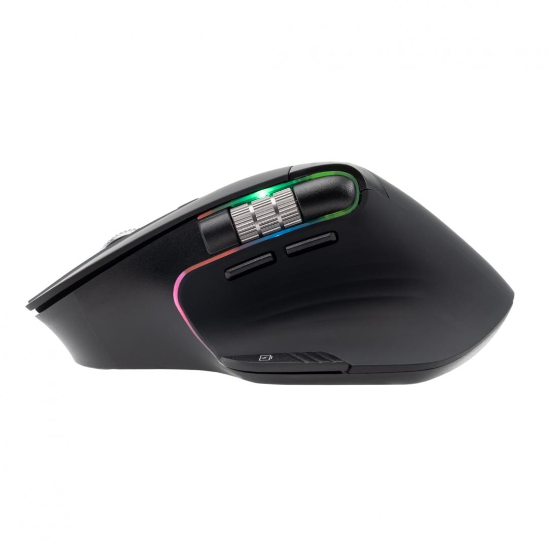 Mouse Wireless Tellur Shade Silent Click 3200 DPI RGB Negru - imagine 5