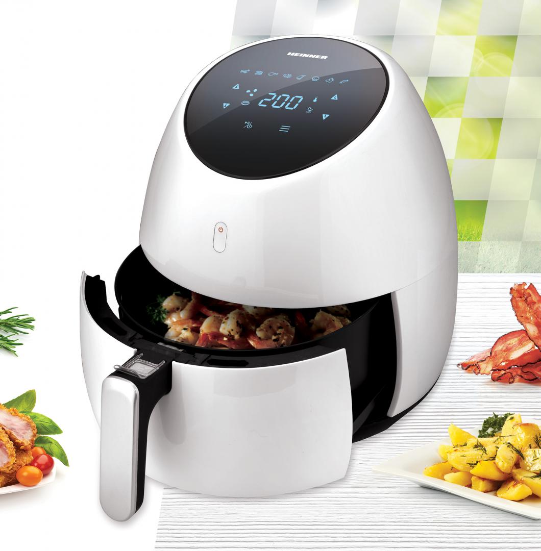 Friteuza Aer Cald Heinner 5L 2000W - Digital, Antiaderent - imagine 4