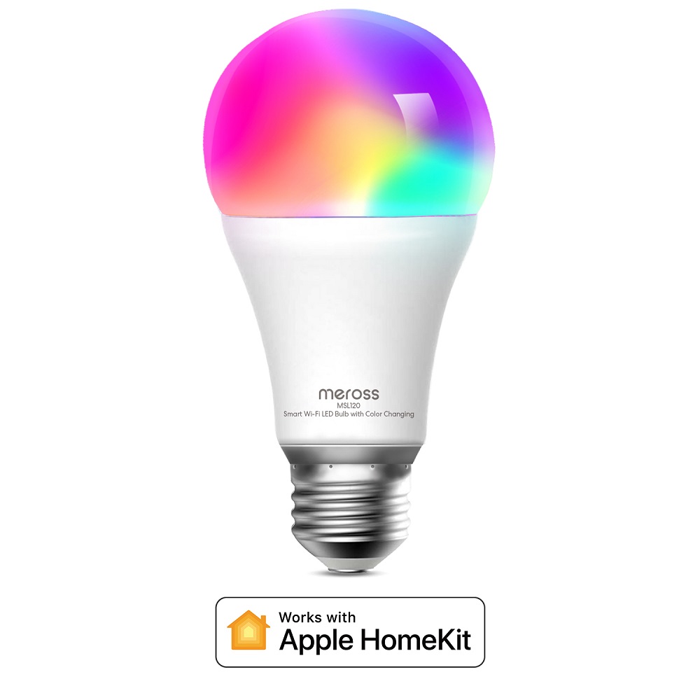 Bec Inteligent Meross MSL120, RGB, 810 Lumeni - imagine 2