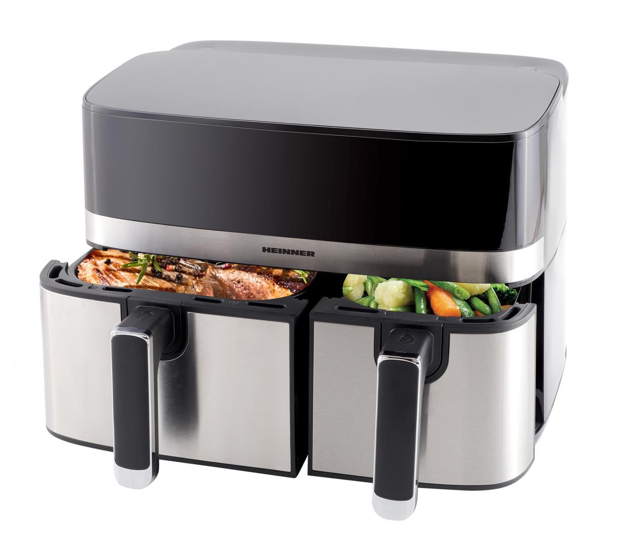 Friteuza Dubla Aer Cald Heinner 8.6L Digital Touch 1700W - imagine 3