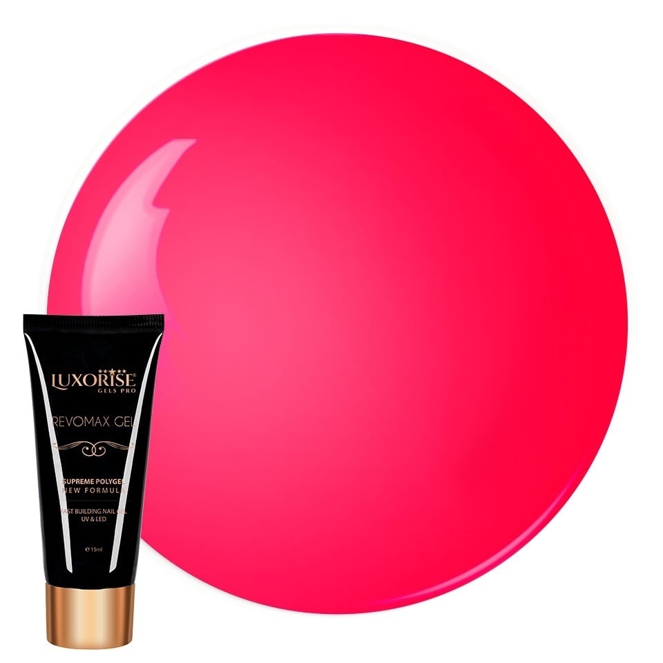 Polygel Luxorise Neon Pink 15ml