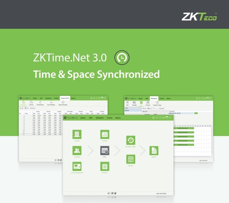 Soft Pontaj Profesional Zkteco ZKTimeNET30