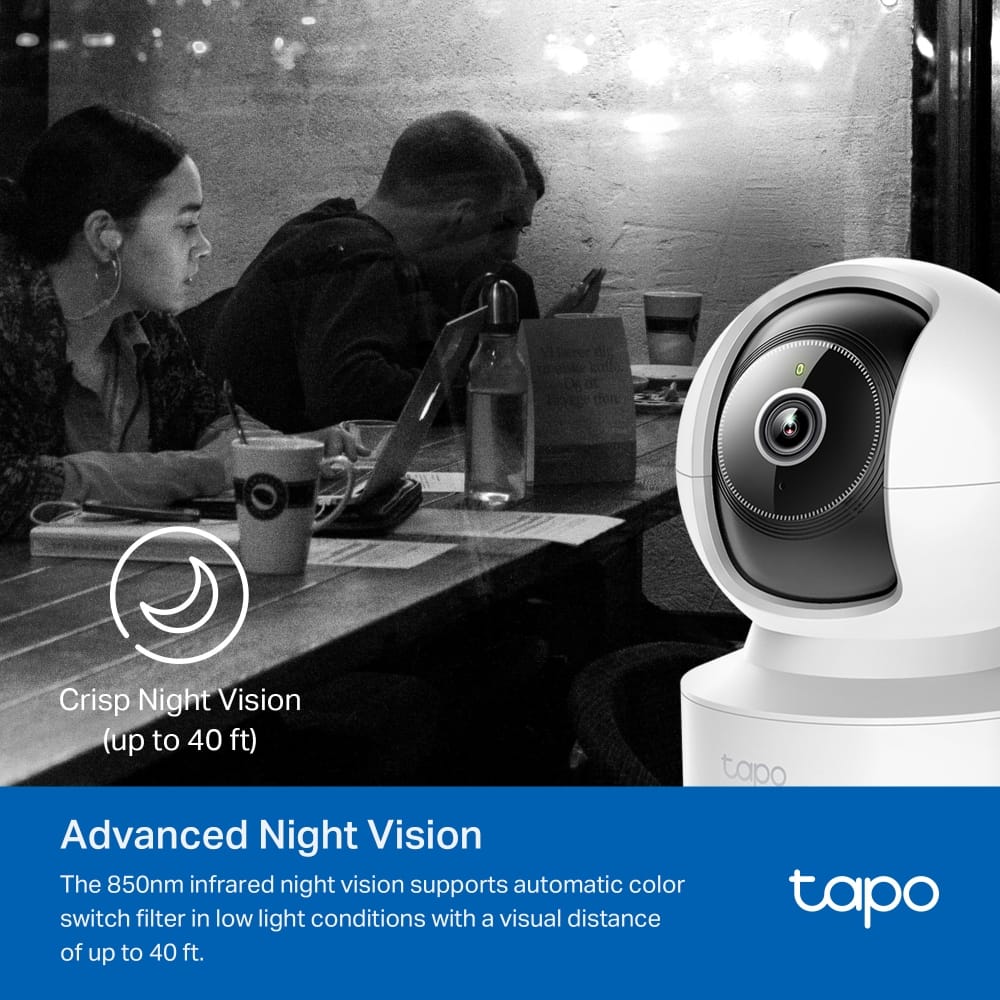 Cameră supraveghere TP-Link Tapo C232 Wi-Fi 5MP, 360° - imagine 17