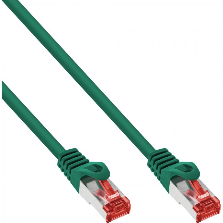 Cablu RJ45 Cat.6 S/FTP 20m Verde InLine
