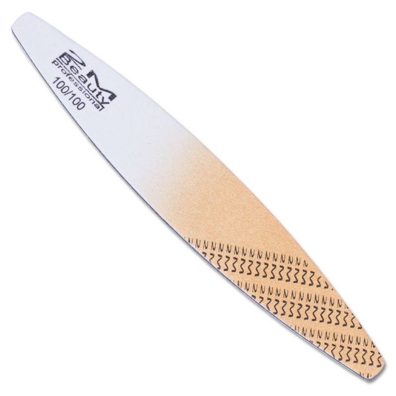 Pila 2M Oval Auriu 100/100 Nailshop