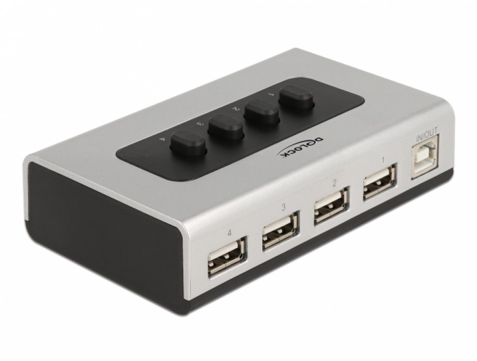 Distributor USB 1 la 4 Manual Delock 87762