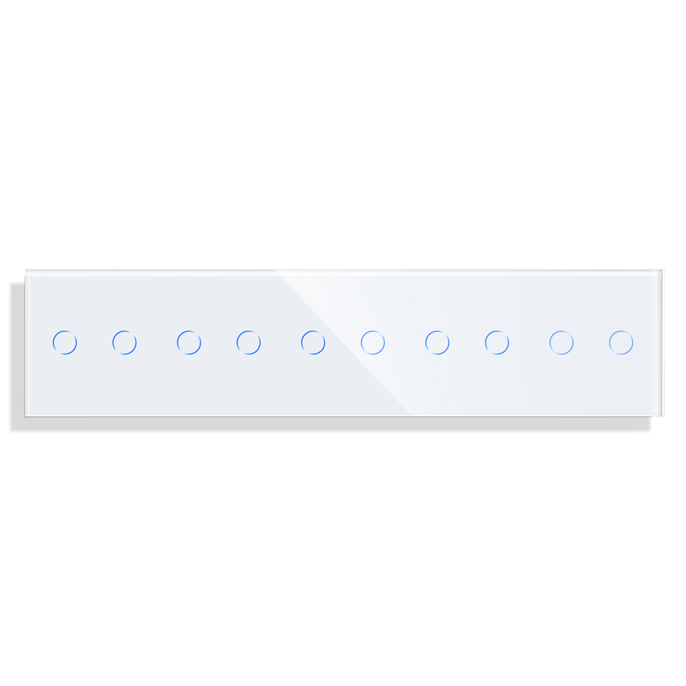 Panou 5 Intrerupatoare Touch Sticla LUXION