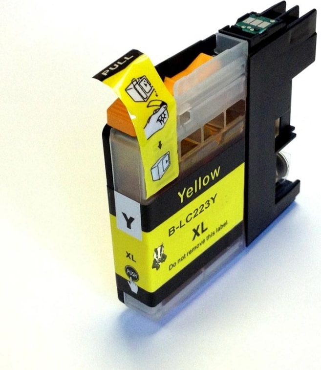 Cartuș Brother LC223Y Galben Original - 550 Pagini - imagine 2