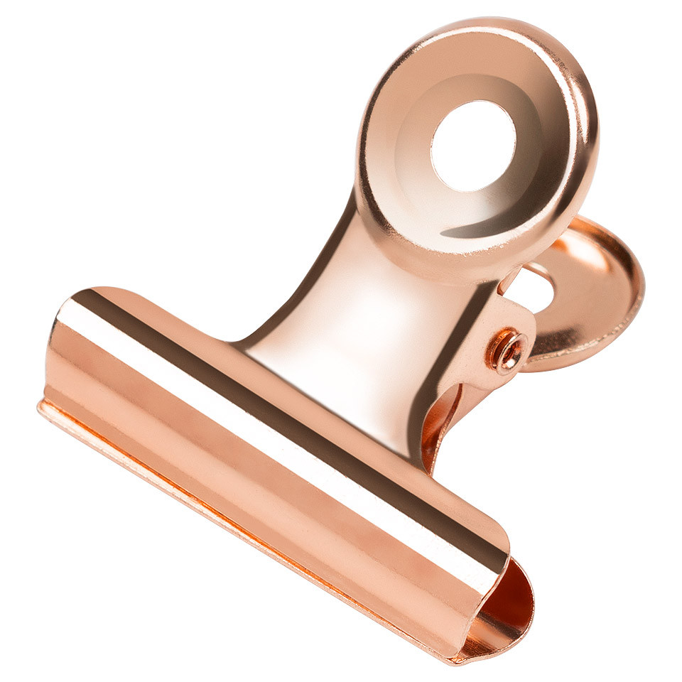 Clips Metalic Curba C Luxorise Rose Gold 30mm