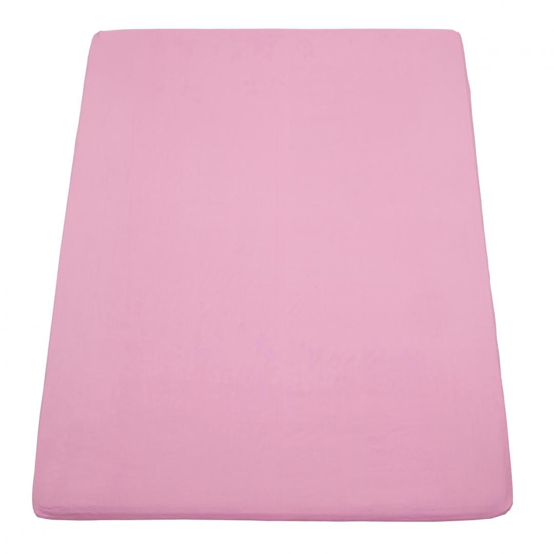 Cearceaf Pat Elastic 160x200 cm Roz | Calitate Superioară - imagine 5