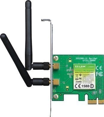 Placă Rețea Wireless TP-Link TL-WN881ND 300Mbps PCI-E - imagine 2