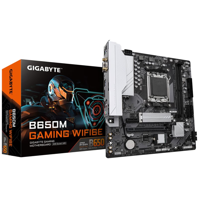Placă de bază Gigabyte B650M GAMING WIFI6E AM5 mATX DDR5 - imagine 2
