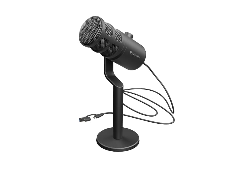 Microfon Genesis Radium 350D Dynamic USB-C pentru Streaming - imagine 2
