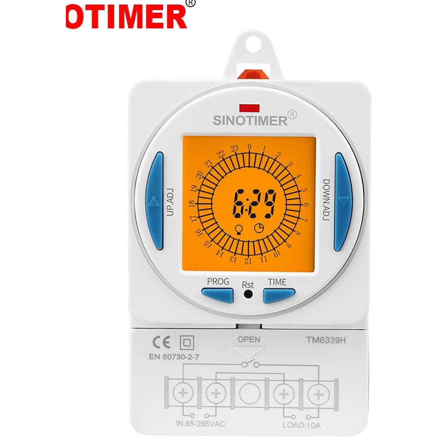 Releu Digital Sinotimer TM6339H2-30D, 10A