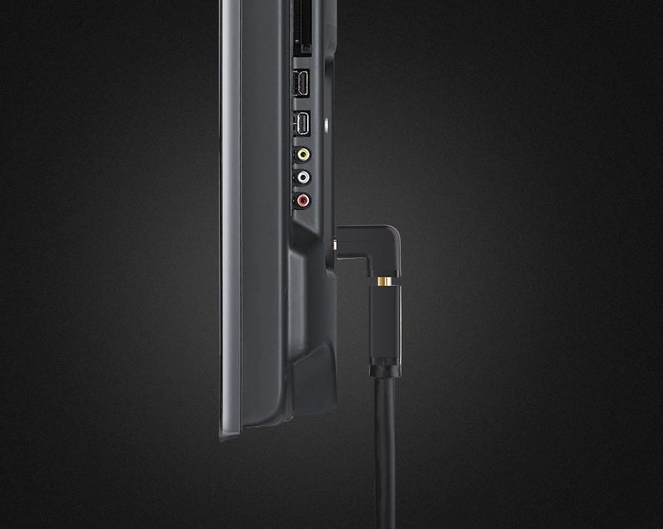 Adaptor HDMI UGREEN HD112 90 grade, 4K UHD, Negru - imagine 5