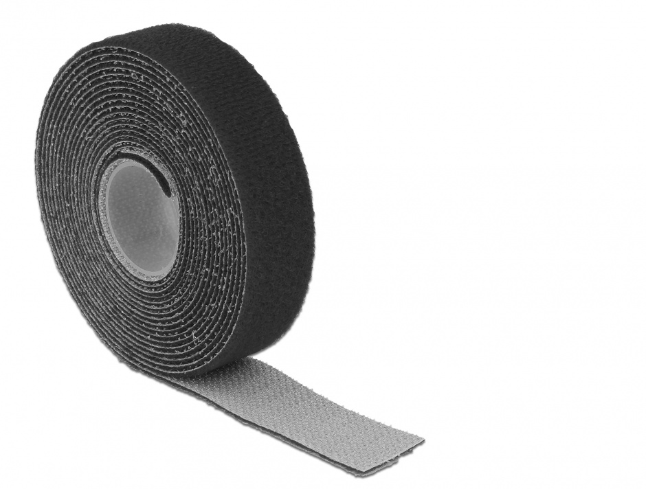 Rola cu arici neagra 3m Delock 18714