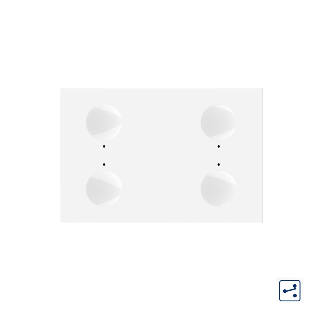 Modul Touch Livolo Cvadruplu Cap Scară | Standard Italian