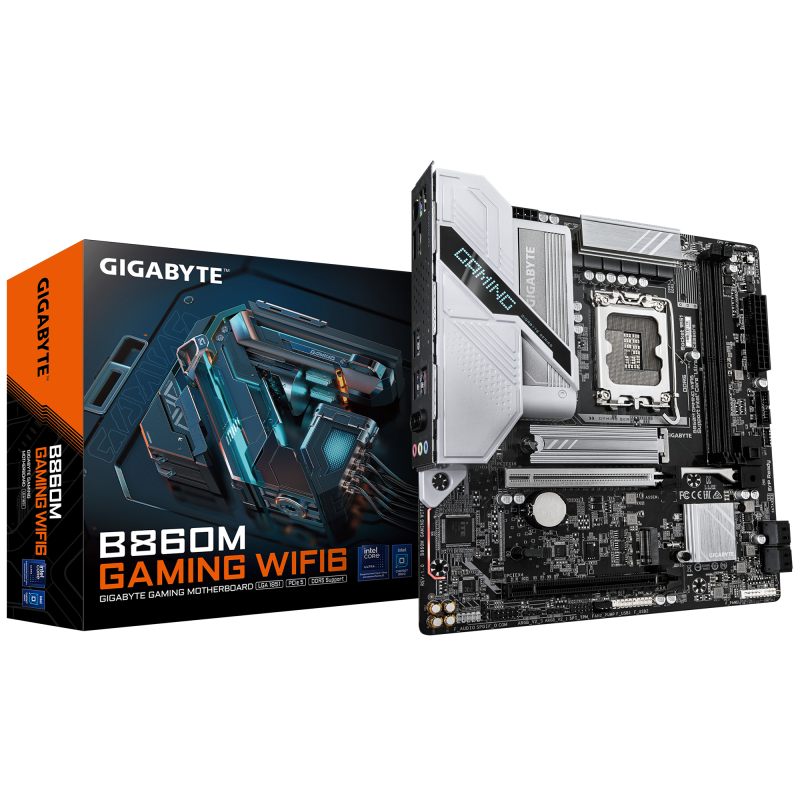 Placa de Baza Gigabyte B860M Gaming WiFi 6E | Performance