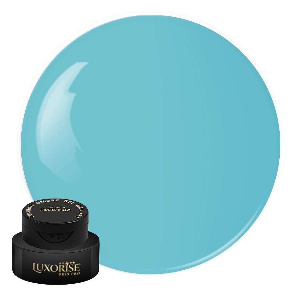 Gel UV Nail Art Babyboomer LUXORISE Cushion Ombre Velvet - Frosted Breeze, 2ml