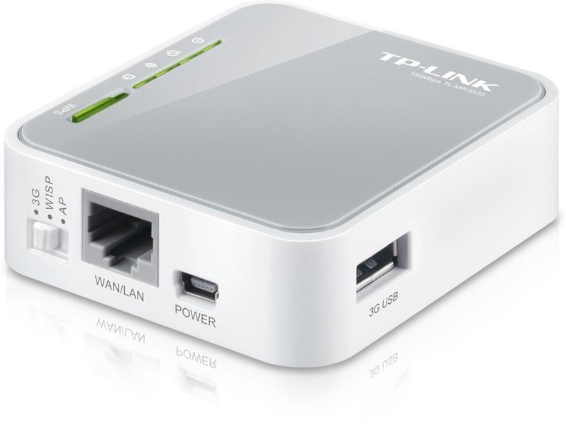 Router Portabil TP-Link TL-MR3020 300Mbps